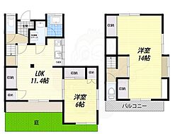 売布東の町テラスハウス