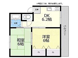 門之内マンション3号棟 303