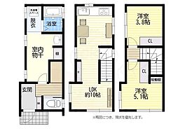 芥川町2丁目貸家