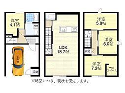 高槻市津之江北町の一戸建て
