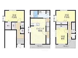 高槻市津之江町３丁目の一戸建て