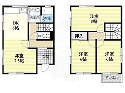 松が丘3丁目貸家