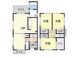 名神町服部貸家C棟