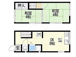 安岡寺町5丁目貸家 B-2
