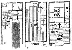 宇治市木幡御園の一戸建て