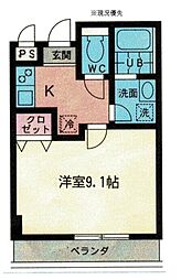 ＩＳグランデ小机Ａ 405