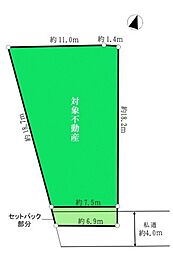 品川区北品川5丁目売地