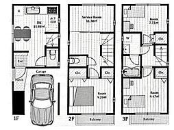 北区上中里3丁目　中古戸建