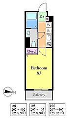 レジデンス毛利　ＥＡＳＴ １０１