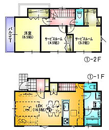 府中市白糸台6丁目　京王線　飛田給　売地 1号地