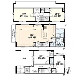 ケイアイスタイル南馬込3丁目　新築一戸建て　3期2号棟