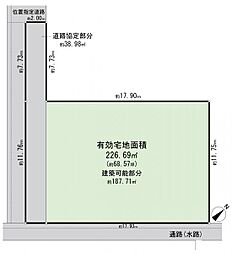 大田区田園調布5丁目　建築条件無し土地