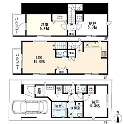 クラヴィス西六郷1丁目　新築一戸建て　Ａ号棟