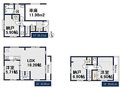 ミラスモ羽田3丁目　新築一戸建て　2期