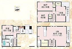 大田区南蒲田3丁目　新築一戸建て　Ａ号棟