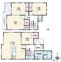 川口市上青木1丁目 中古戸建て