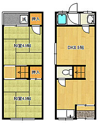 大東市南津の辺町の一戸建て