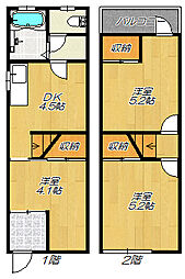 大東市御供田2丁目の一戸建て