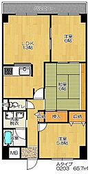 大東市南津の辺町