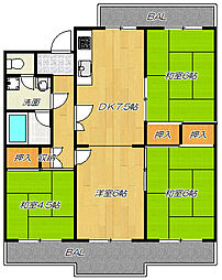 住道駅前住宅19号棟 404号室