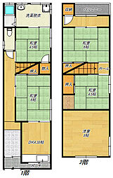 四條畷市雁屋南町の一戸建て