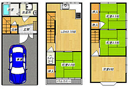 大東市寺川3丁目の一戸建て