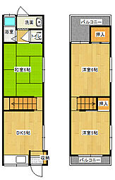 四條畷市雁屋北町の一戸建て