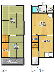 四條畷市美田町の一戸建て