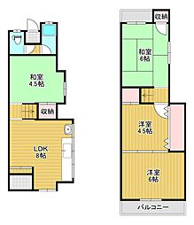 大東市南津の辺町の一戸建て