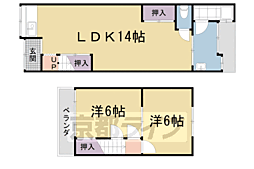 京都市山科区厨子奥長通の一戸建て