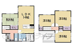 西京極西衣手町貸家 A
