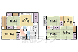 嵯峨新宮町貸家 A