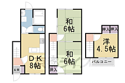 京都市左京区一乗寺花ノ木町の一戸建て