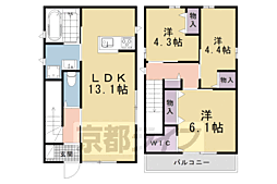 神光院町貸家 A