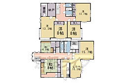 京都市左京区下鴨北茶ノ木町の一戸建て