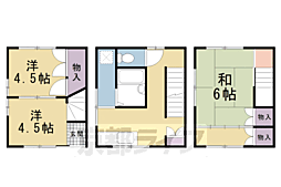 京都市左京区松ケ崎久土町の一戸建て