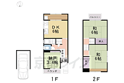 京都市伏見区納所岸ノ下の一戸建て
