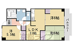 ユニ宇治マンション1号館、3号館 208
