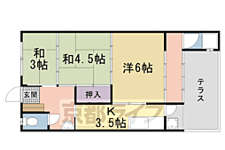 嵯峨梅ノ木町貸家 A