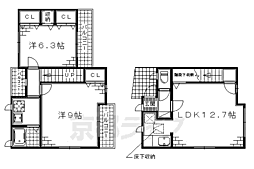 京都市伏見区横大路東裏町の一戸建て