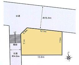 福生市武蔵野台２丁目の土地