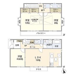 所沢市中新井3丁目住宅