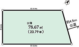 練馬区大泉町2丁目　土地