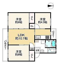 香里三井団地Ａ6棟
