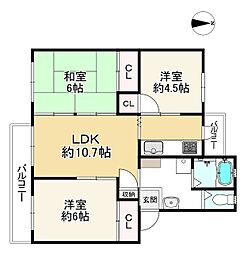 香里三井Ｆ住宅76号棟