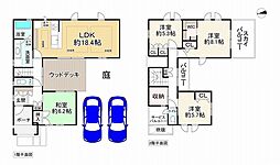 箕面市彩都粟生北３丁目の一戸建て