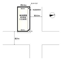 東大阪市森河内西1丁目の土地
