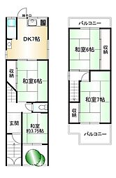 東大阪市南四条町の一戸建て
