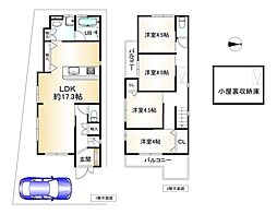 東大阪市大蓮東３丁目の一戸建て