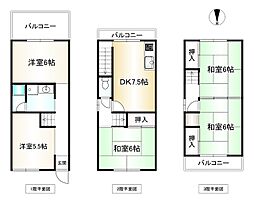 東大阪市若江北町２丁目の一戸建て